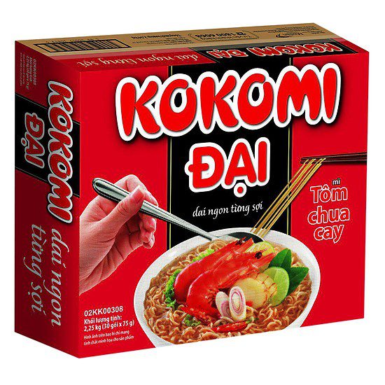 mì gói kokomi đại giá chỉ 79k đồng thùng 30 gói mua tại vân phong điện máy