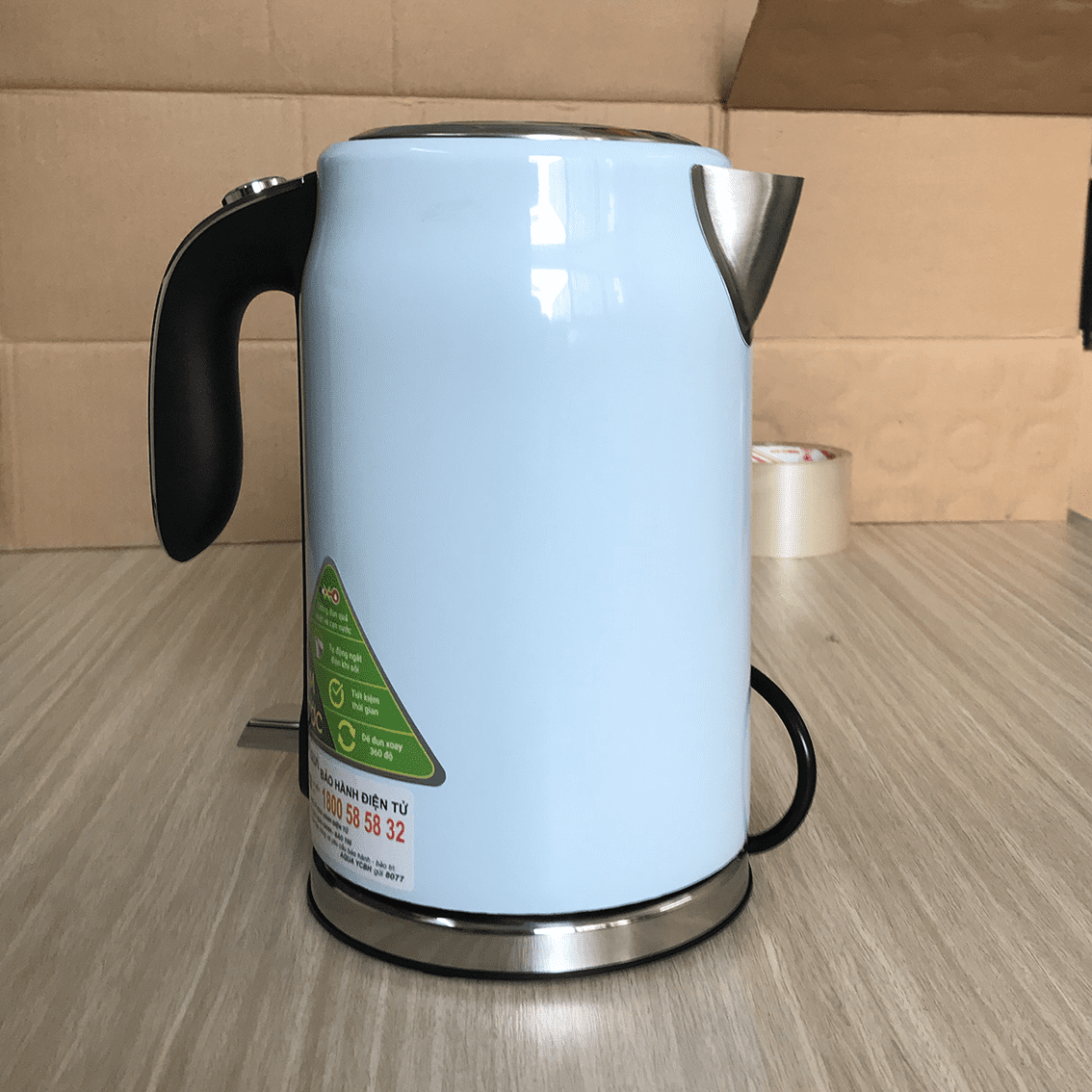 bình đun siêu tốc Aqua 1.7 lít - giá rẻ tại www.vanphongdienmay.com
