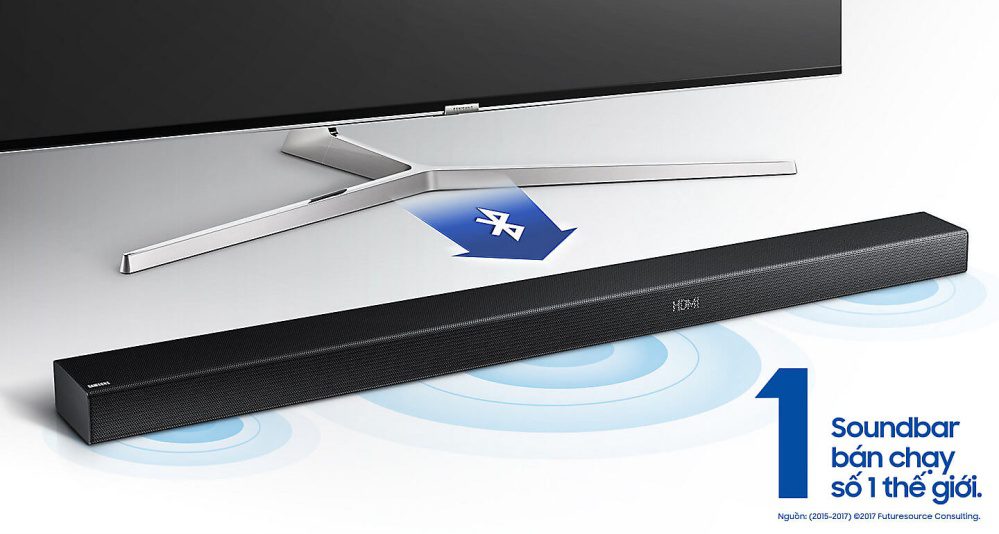 Loa Thanh K350 Samsung SoundBar Bluetooth 150W cao cấp điều khiển bằng Smart Phone (đen)-vanphongdienmay.com
