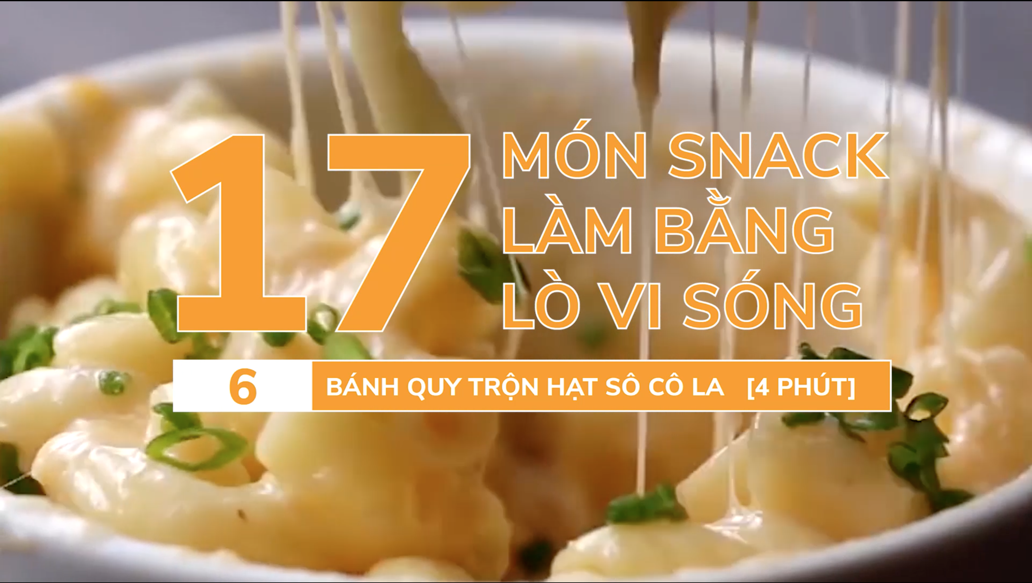 ???17 món ăn nhanh làm bằng lò vi sóng: BÁN QUY TRỘN SÔ CÔ LA CHIP ???