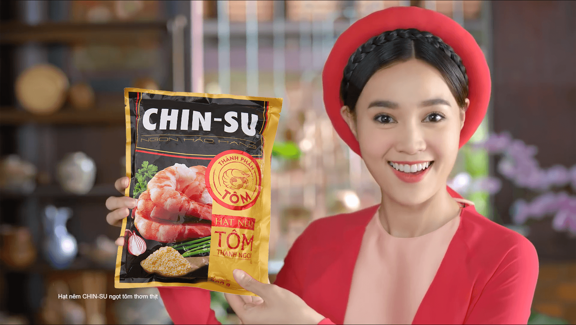 hạt nêm chinsu 400gr tôm thanh ngot vanphongdienmay bột nêm nguyên liêu sạch không bột ngọt