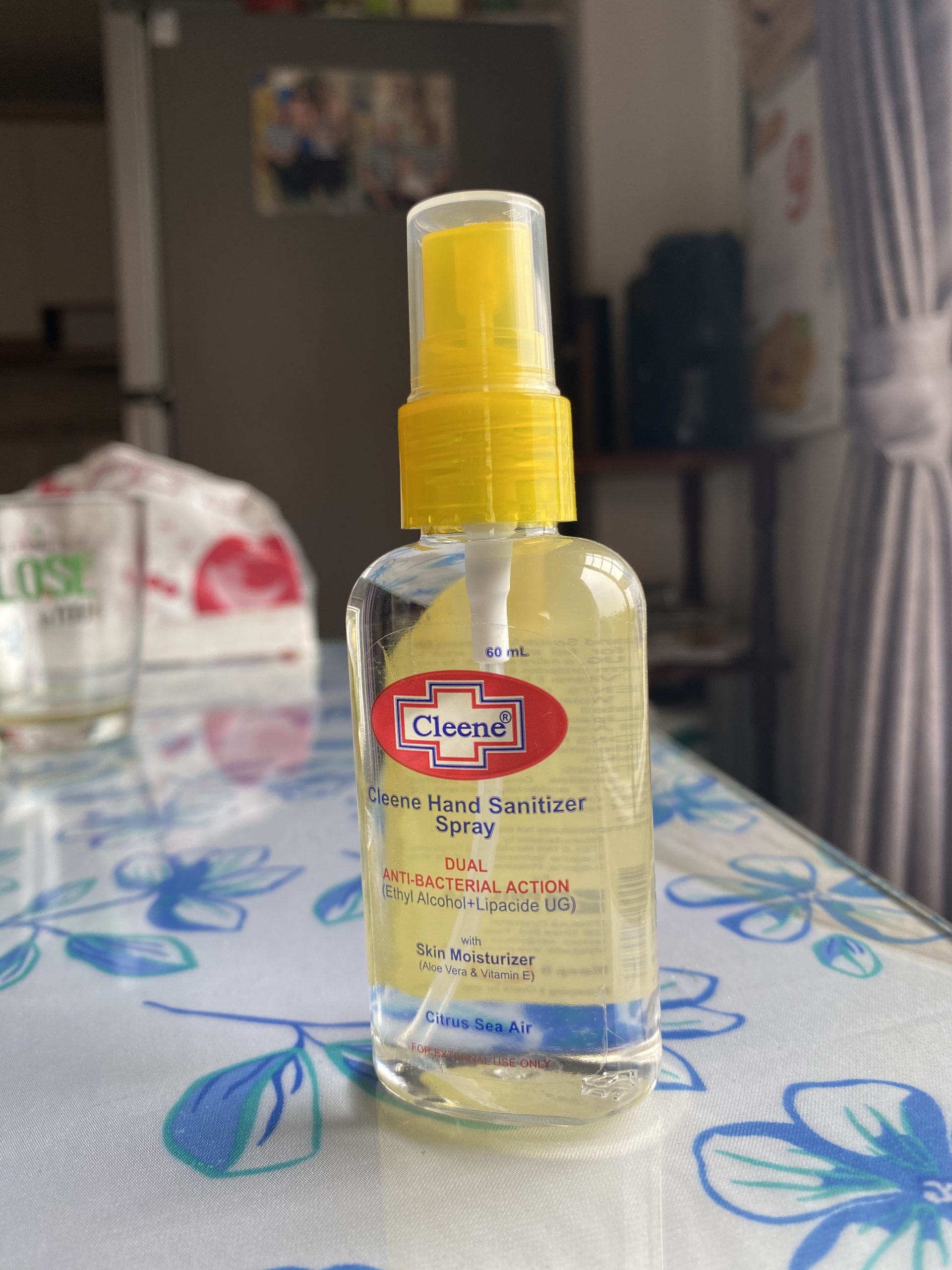 Chai xịt khánh khuẩn - khẩu trang kháng khuẩn - 60ml - hàng nhập khẩu chính hãng