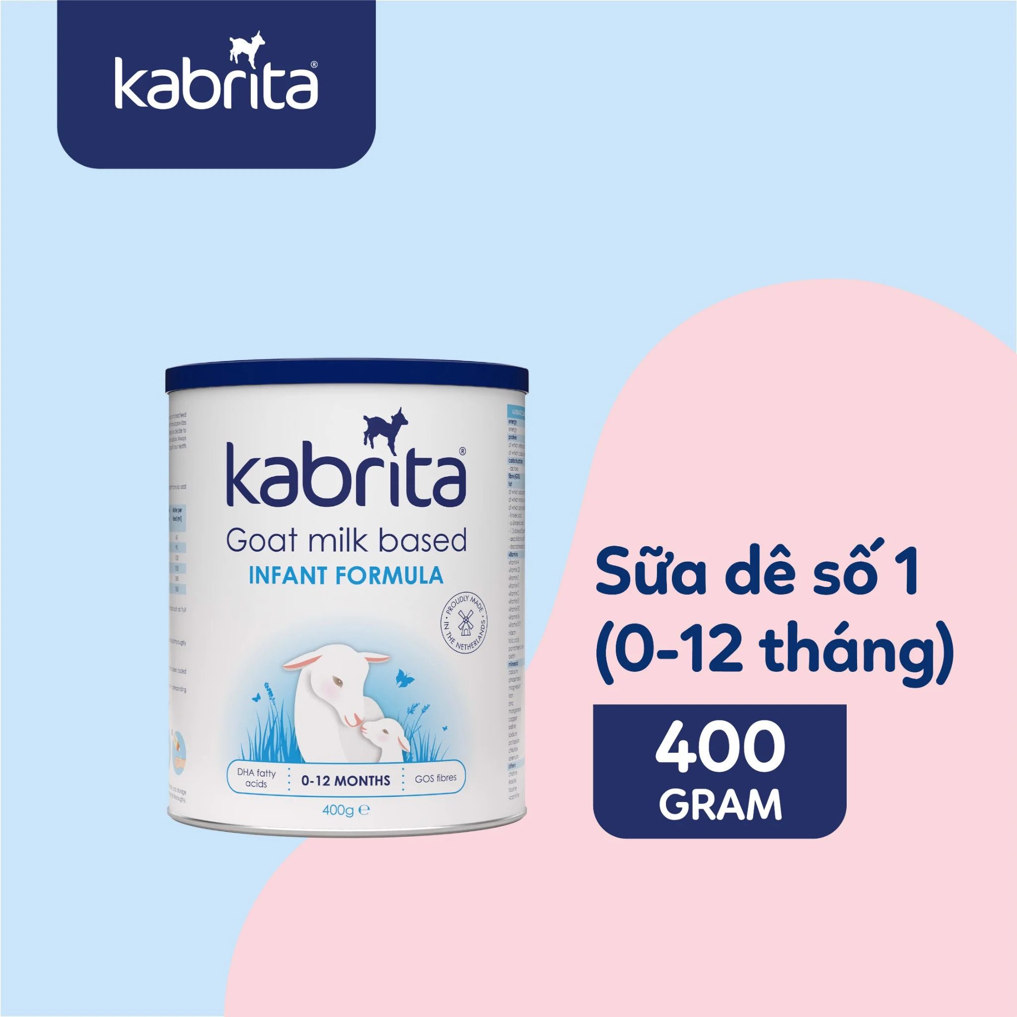 Sữa dê Kabrita số 1 - www.alobogo.com - hàng chính hãng giá rẻ nhất