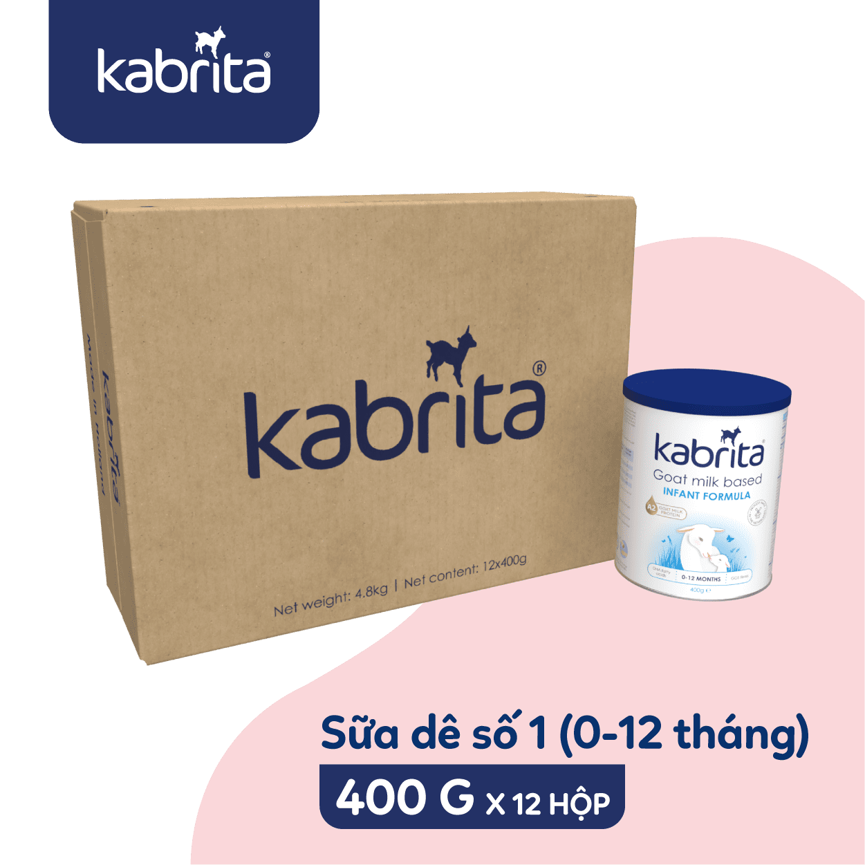 Sữa dê Kabrita số 1 - www.alobogo.com - hàng chính hãng giá rẻ nhất