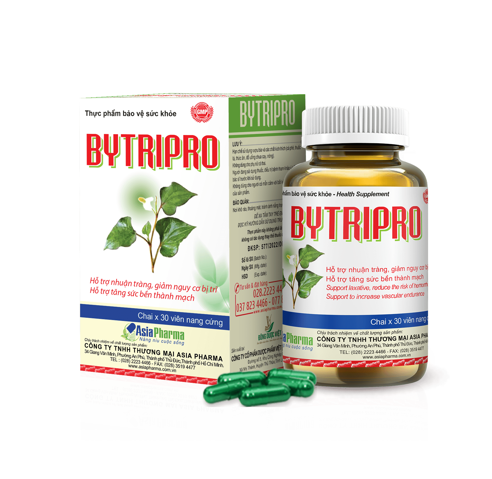 hỗ trợ nhuận tràng giảm tiêu trĩ alobogo.com sản xuất bởi bytripro asia pharma