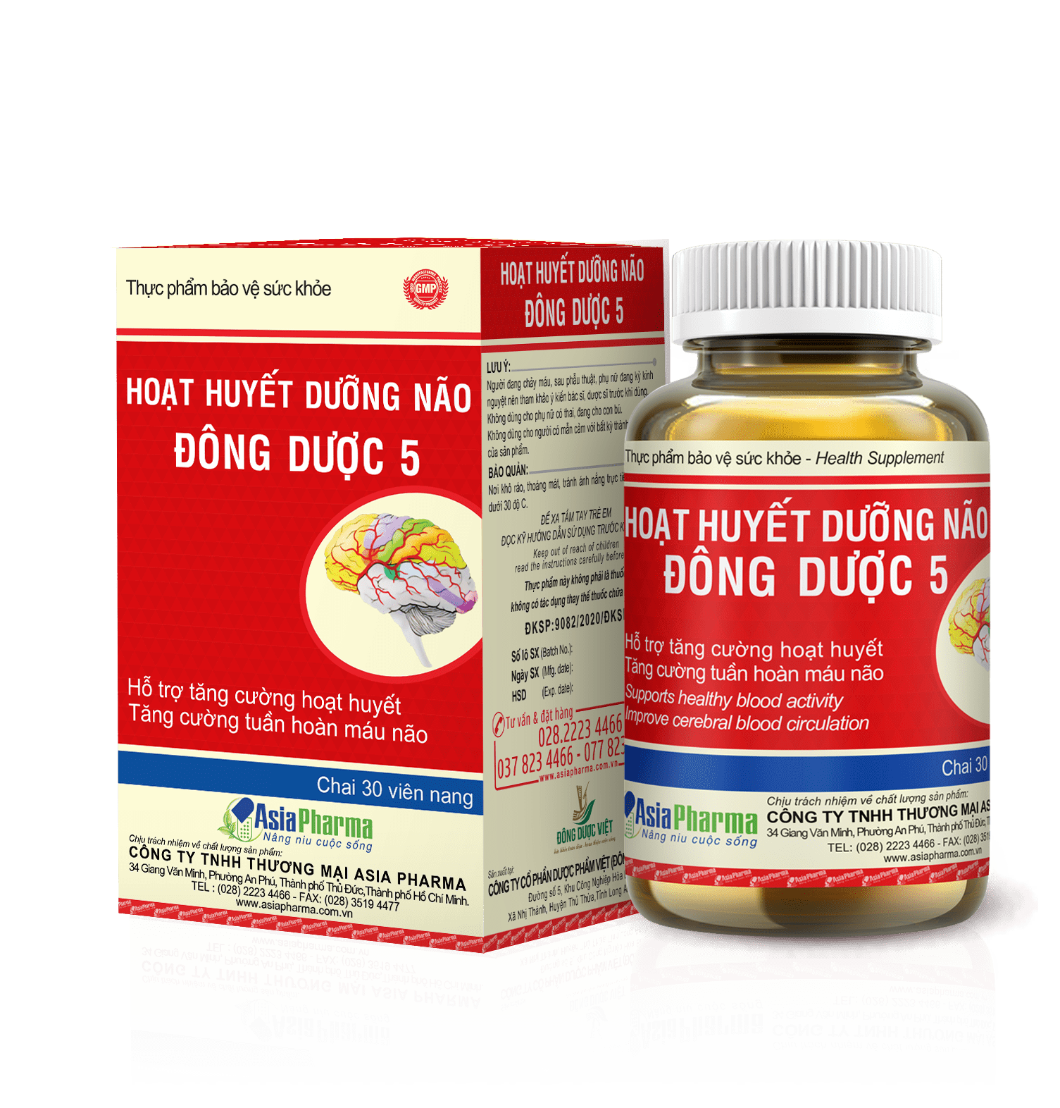 hoạt huyết dưỡng não alobogo.com sản xuất bởi đông dược 5 asia pharma